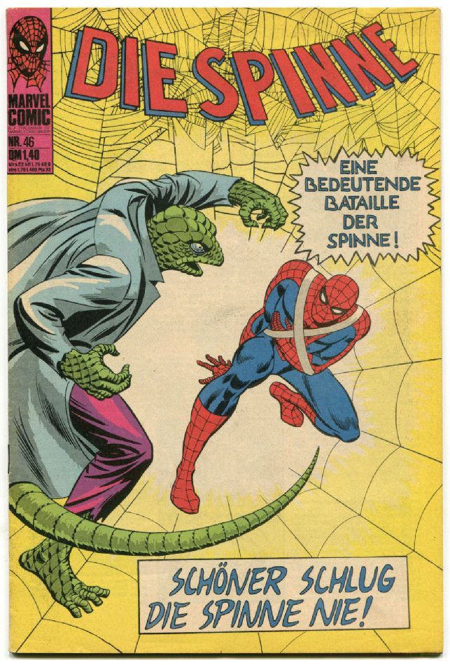 Die Spinne 46 »Schöner schlug die Spinne nie!« (Williams 1975) Z. 1