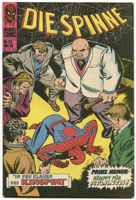 Die Spinne 52 »In den Klauen des Kingpin!« (Williams 1976) Z. 3