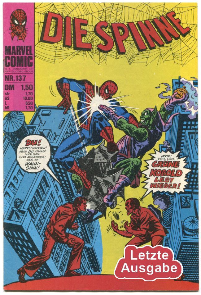 Die Spinne 137 »Der Grüne Kobold lebt wieder!« (Williams 1979) Z. 1