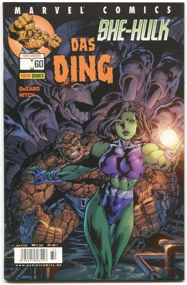 Das Ding • She-Hulk »Die längste Nacht« (Panini 2002) Z. 0-1