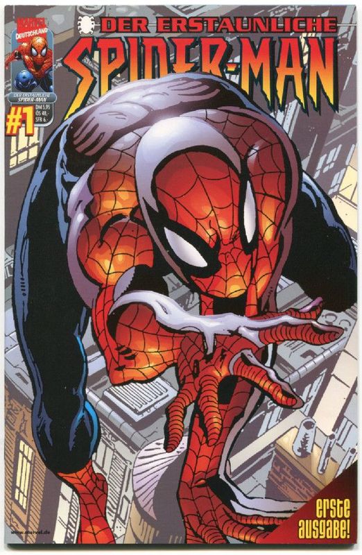 Der erstaunliche Spiderman 1 »Wo bist du, Spiderman?« (Panini 2001) Z. 0-1