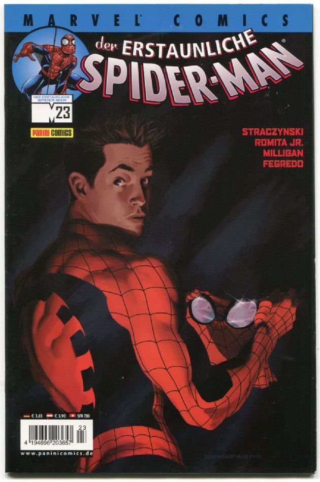 Der erstaunliche Spiderman 23 »Zwischenspiel« (Panini 2002) Z. 1