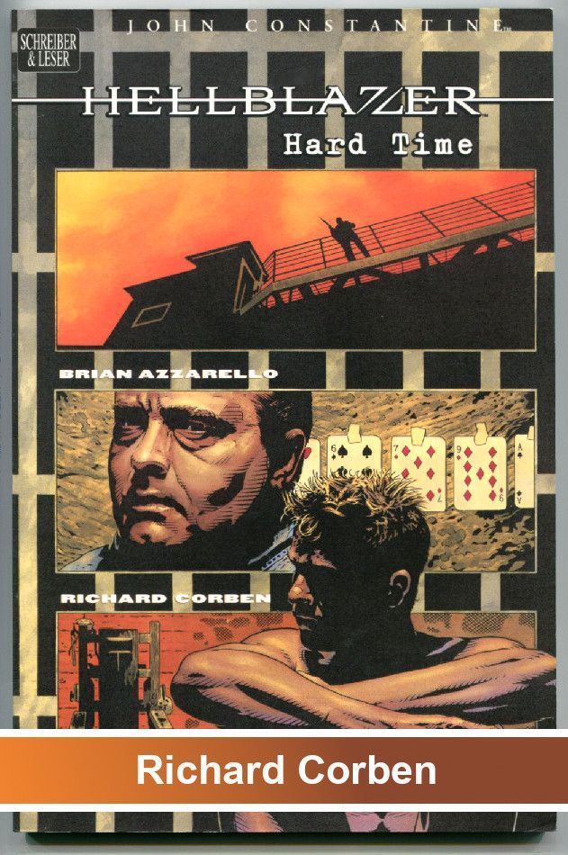 Hellblazer 8 »Hard Time« (Schreiber & Leser, 1. Auflage 2002) Z. 1