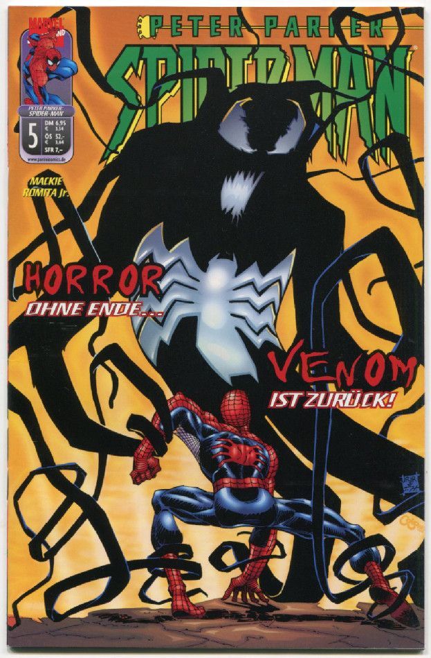Peter Parker: Spiderman 5 »Schatten der Vergangenheit« (Panini 2001) Z. 0-1