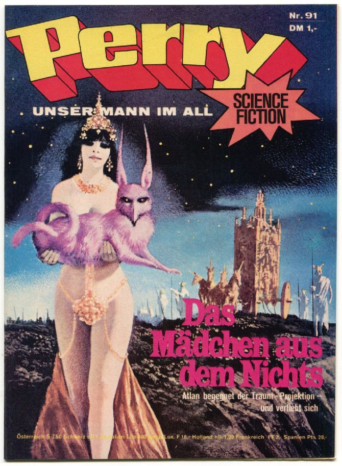 Perry 91 »Das Mädchen aus dem Nichts« (Moewig 1974) Z. 0-1