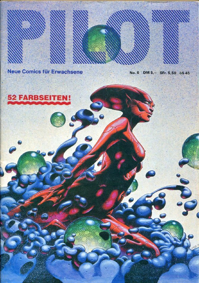 Pilot 6 – u.a. mit Enki Bilal: »Ein koloniales Drama« (Volksverlag 1981) Z. 1-2