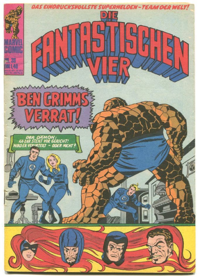 Die Fantastischen Vier 38 »Ben Grimms Verrat!« (Williams 1975) Z. 2