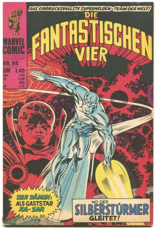 Die Fantastischen Vier 68 »Wo der Silberstürmer gleitet!« (Williams 1976) Zust. 1-2