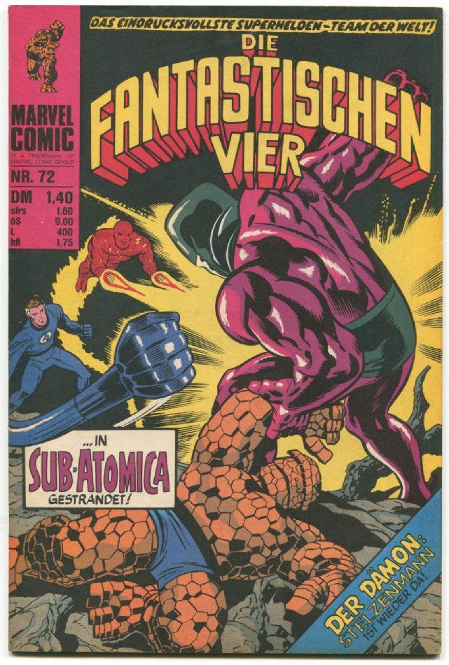Die Fantastischen Vier 72 »... in Sub-Atomica gestrandet!« (Williams 1976) Z. 1