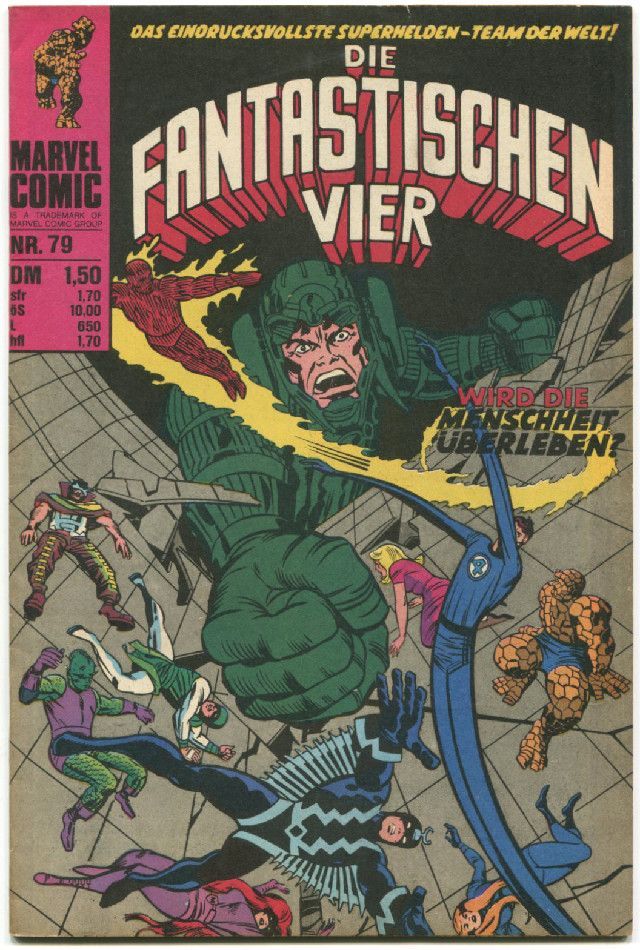 Die Fantastischen Vier 79 »Wird die Menschheit überleben?« (Williams 1977) Z. 1-2