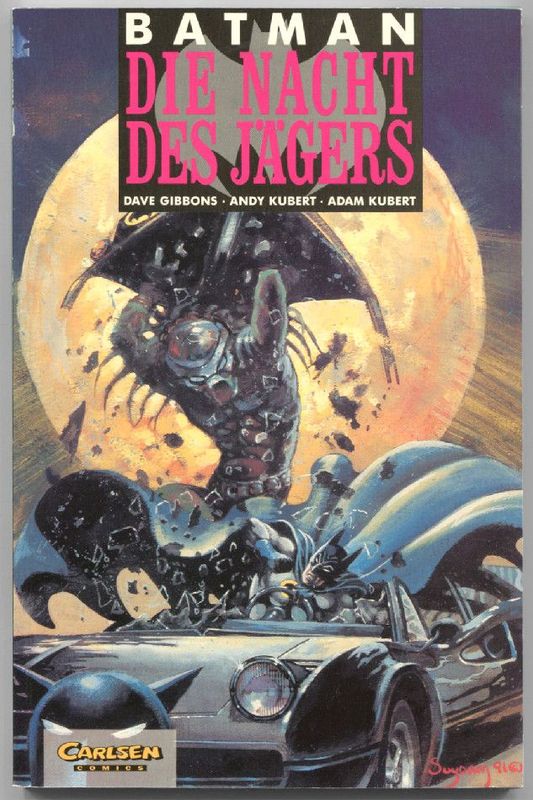 Batman • Predator »Die Nacht des Jägers« (Carlsen, 1. Auflage 1993) Z. 1