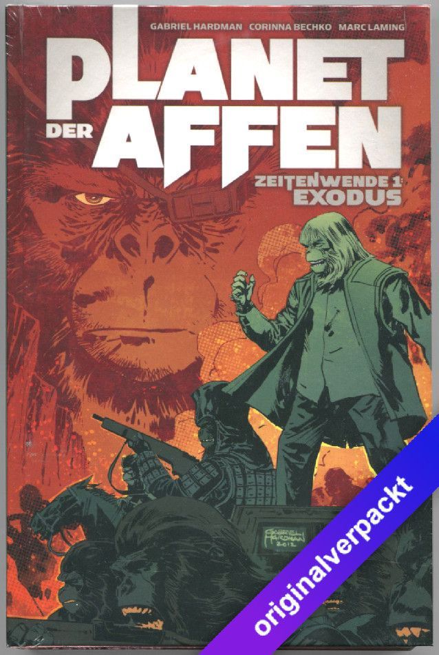 Planet der Affen »Zeitenwende 1: Exodus« (limit. HC, Cross Cult, 1. Auflage 2015) Z. 0