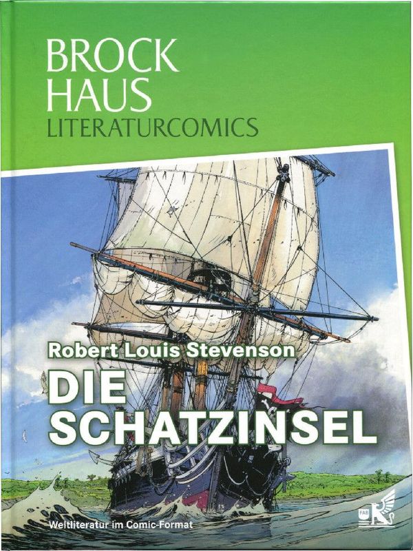 Robert L. Stevenson: »Die Schatzinsel« (HC, Brockhaus, 1. Auflage 2012) Z. 1+