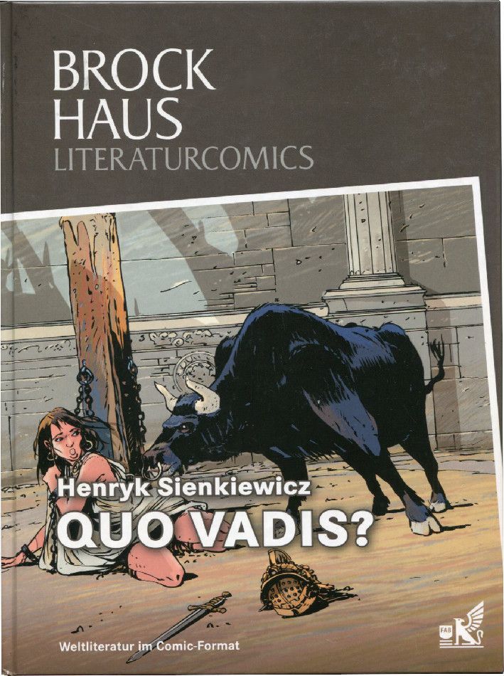 Henryk Sienkiewicz: »Quo vadis?« (HC, Brockhaus, 1. Auflage 2013) Z. 1+