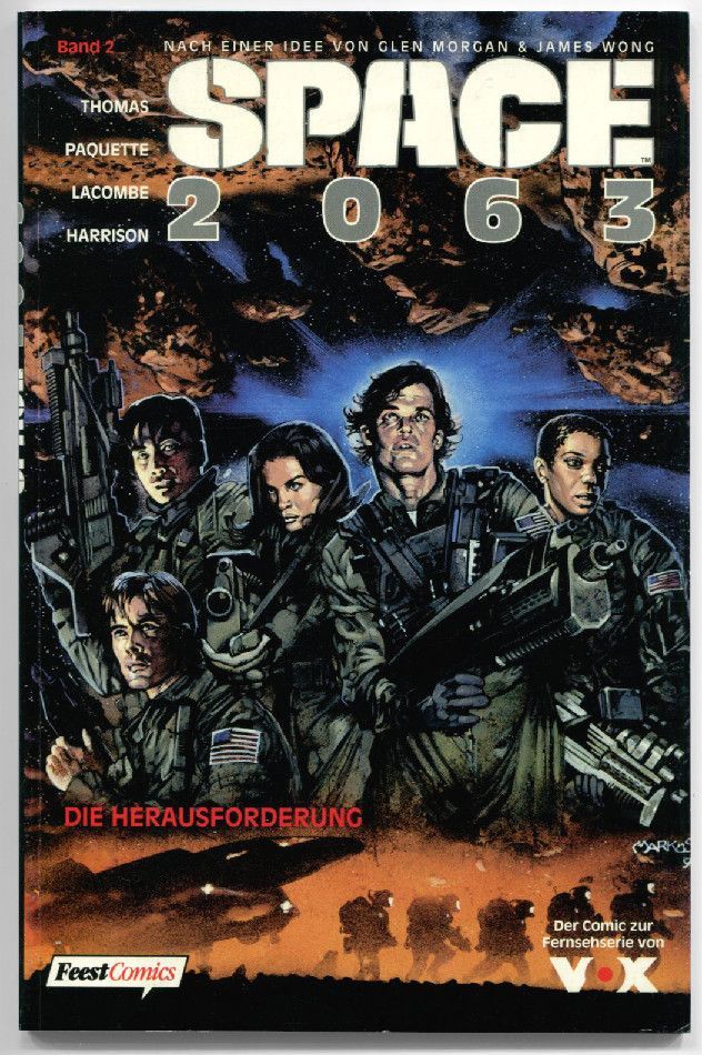 Space 2063 Nr. 2 »Die Herausforderung« (Feest,  1. Auflage 1997) Z. 1