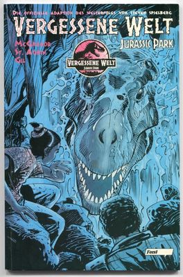 »Vergessene Welt: Jurassic Park (2/2)« Comic zum Film (Feest,  1. Auflage 1997) Z. 1-2