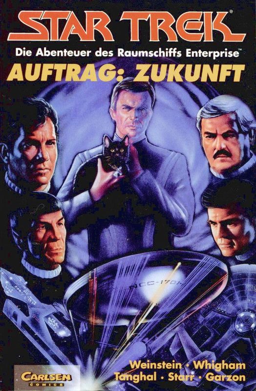 Star Trek 13 »Auftrag: Zukunft« (Carlsen, 1. Auflage 1997) Z. 1+