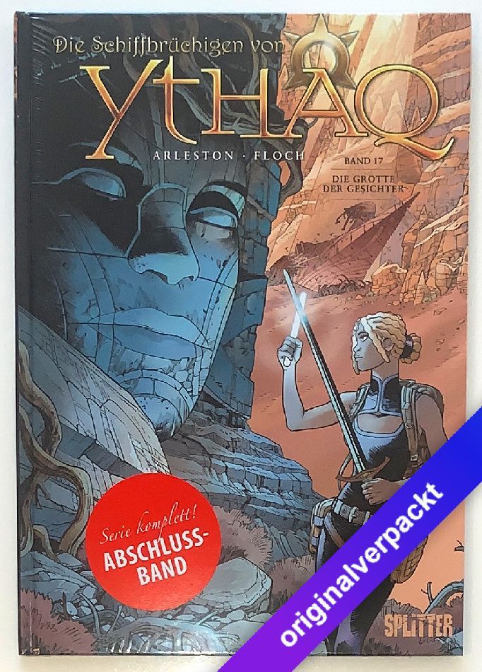 Die Schiffbrüchigen von Ythaq 17 »Die Grotte der Gesichter« (HC, Splitter, 1. Auflage 2021) Z. 0