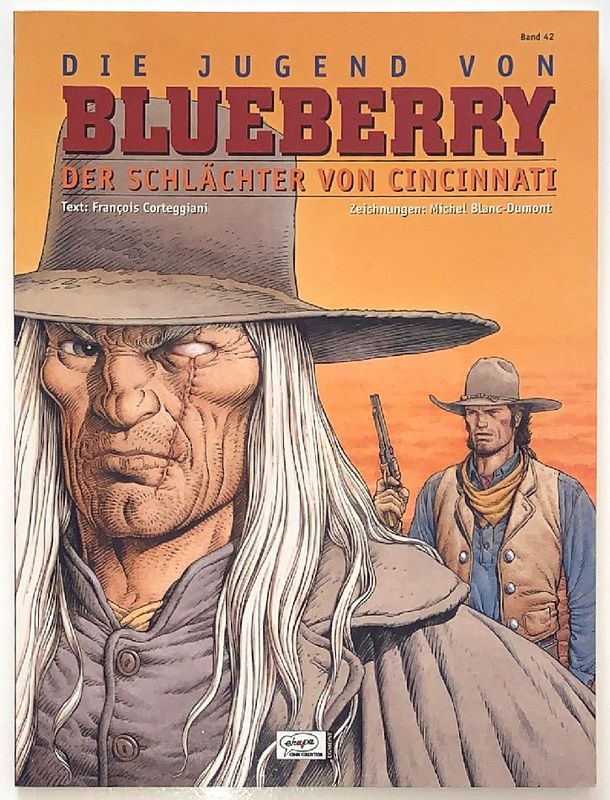 Leutnant Blueberry 42 »Die Jugend 14: Der Schlächter von Cincinnati« (Ehapa, 1. Auflage 2006) Z. 1