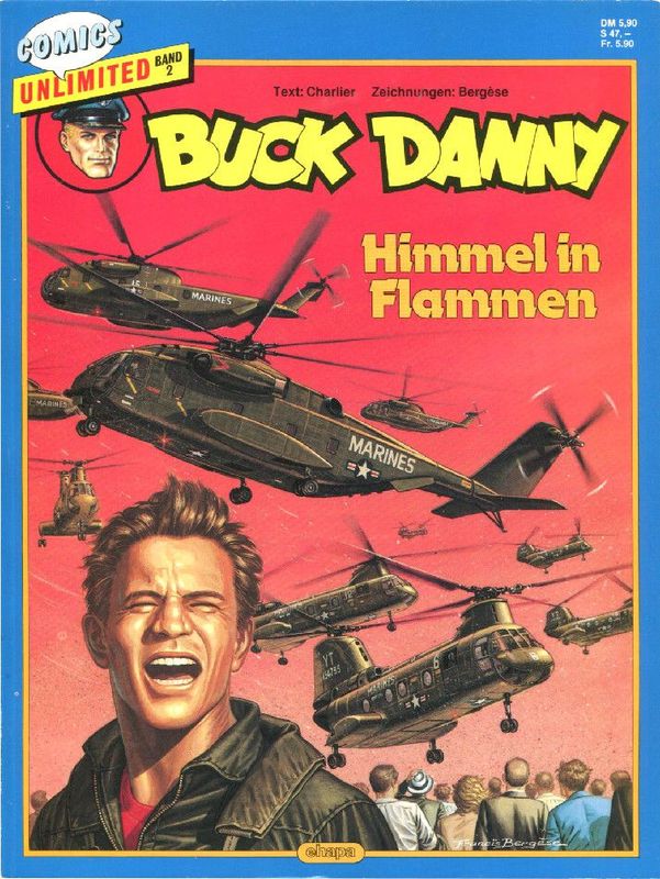 Buck Danny 37 »Himmel in Flammen« (Comics Unlimited 2, Ehapa 1986) Z.1