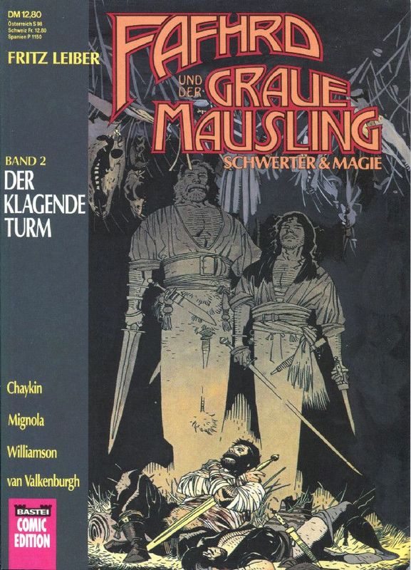 Fafhrd und der graue Mausling 2 »Der klagende Turm« (Bastei, 1. Auflage 1991) Z. 1