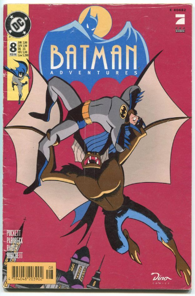 Batman Adventures 8 »Das Tier im Mann« (Dino 1996) Z.1-2