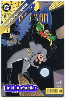 Batman Adventures 28 »Das kann nur eine Katze« (inkl. Aufsteller, Dino 1997) Z. 0-1 Batman Adventures 28 »Das kann nur eine Katze« (inkl. Aufsteller, Dino 1997) Z. 0-1