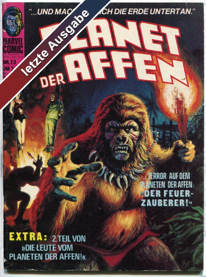 Planet der Affen 13 »Der Feuerzauberer!« (GbÜ, Williams 1976) Z. 1-2