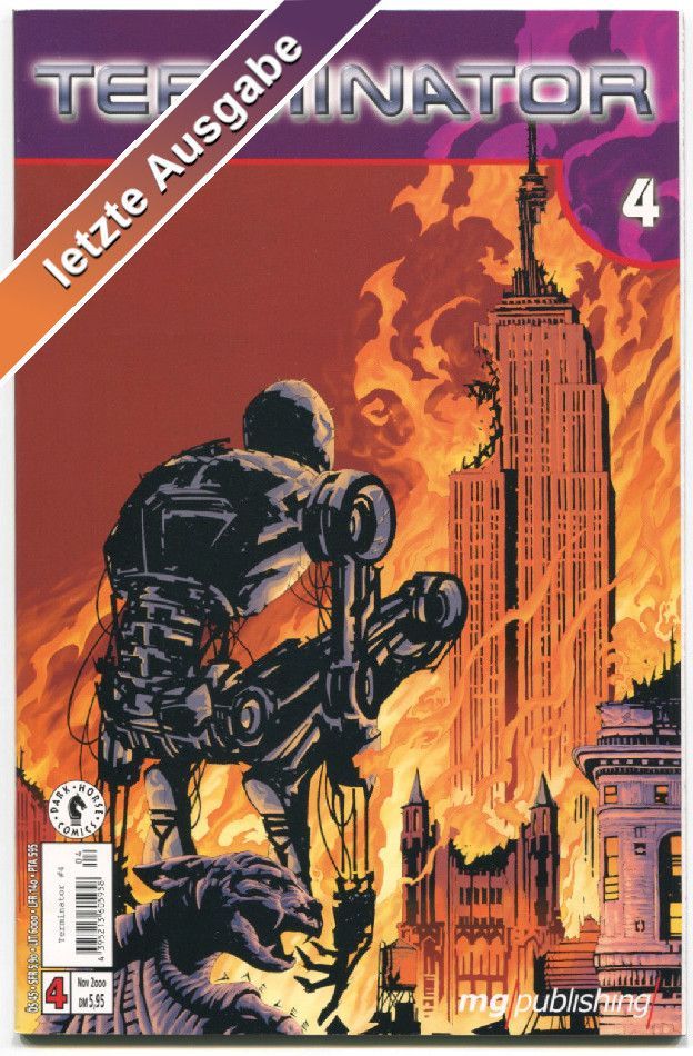 Terminator 4 »Die dunklen Jahre (2/2)« (mg publishing 2000) Z. 0-1 Terminator 4 »Die dunklen Jahre (2/2)« (mg publishing 2000) Z. 0-1