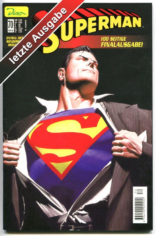 Superman 70 »Superman forever« (Dino 2000) inkl. Werbebeilage • Z. 1+