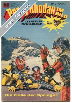 Perry Rhodan im Bild 27 »Die Flotte der Springer« (Moewig 1968) Z. 1-2