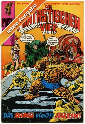 Die Fantastischen Vier 124 »Das Ding kämpft allein!« (Williams 1978) Z. 1-2