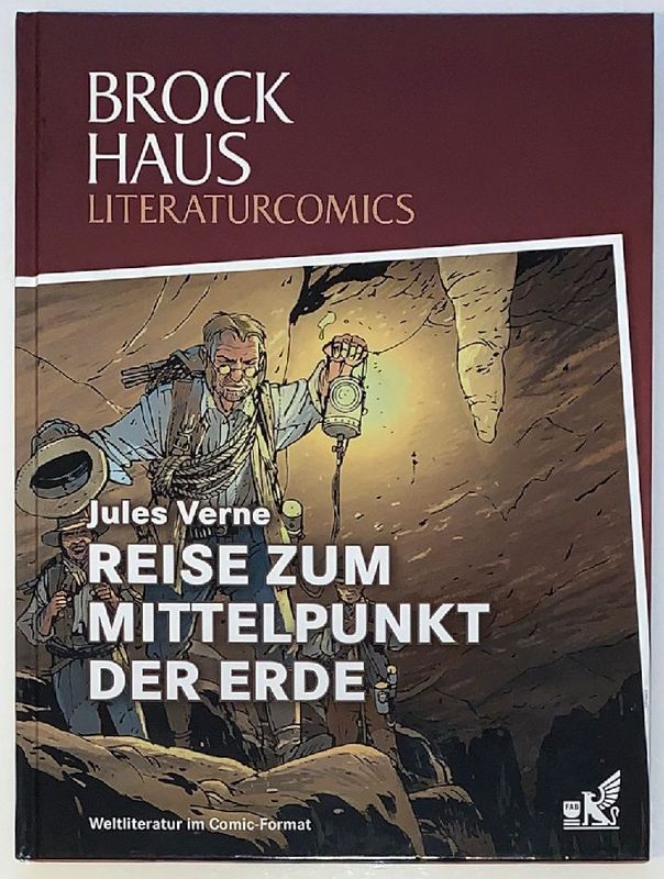 Jules Verne: »Reise zum Mittelpunkt der Erde« (HC, Brockhaus, 1. Auflage 2013) Z. 0-1