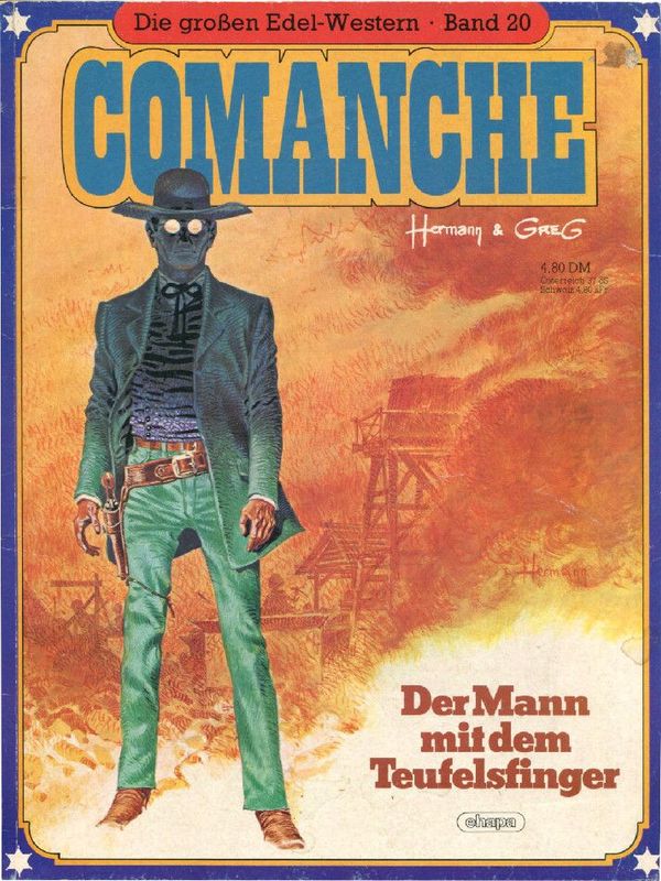 Comanche 7 »Der Mann mit dem Teufelsfinger« (Große Edel-Western 20, Ehapa 1982) Z. 2
