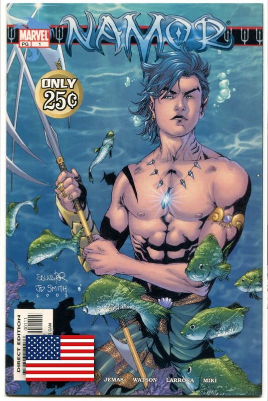 Namor 1 »Bet'cha Can't Catch Me!« (Vol. 1, Marvel 2003) Z. 0-1