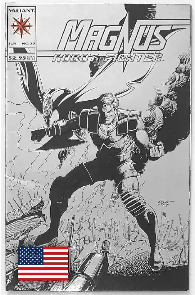 Magnus Robot Fighter 25 »Flesh and Steel« (Valiant 1993) Z. 0-1