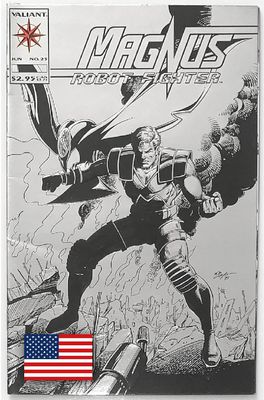 Magnus Robot Fighter 25 »Flesh and Steel« (Valiant 1993) Z. 0-1