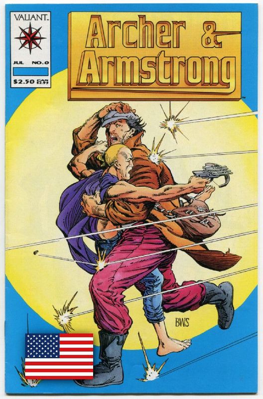 Archer & Armstrong 0 »Revival« (Vol. 1, Valiant 1992) Z. 1+