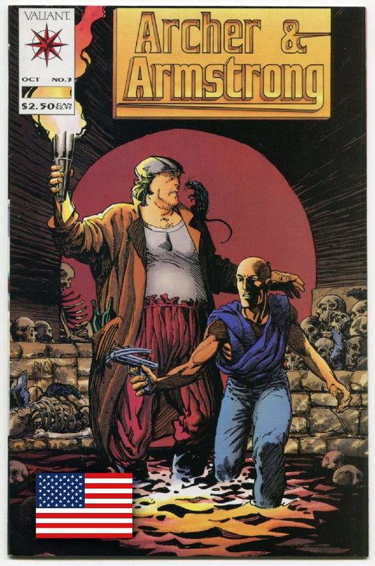 Archer & Armstrong 3 »... And Then There Were Nuns« (Vol. 1, Valiant 1992) Z. 1+