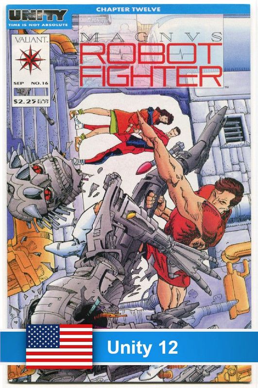 Magnus Robot Fighter 16 »Out of Time« (Valiant 1992) Z. 1+