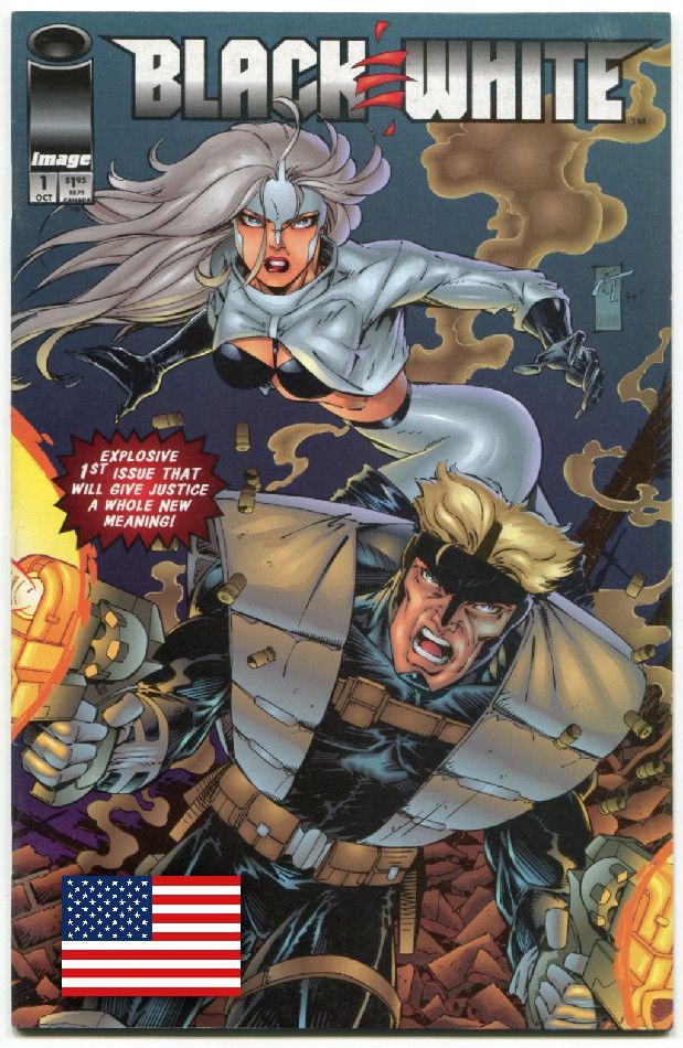 Black & White 1 »Black« (First Printing, Image 1994) Z. 1+