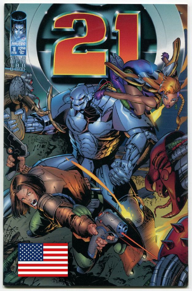 21 No. 1 »Thunder Road« (First Printing, Image 1996) Z. 0-1