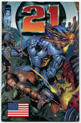 21 No. 1 »Thunder Road« (First Printing, Image 1996) Z. 0-1