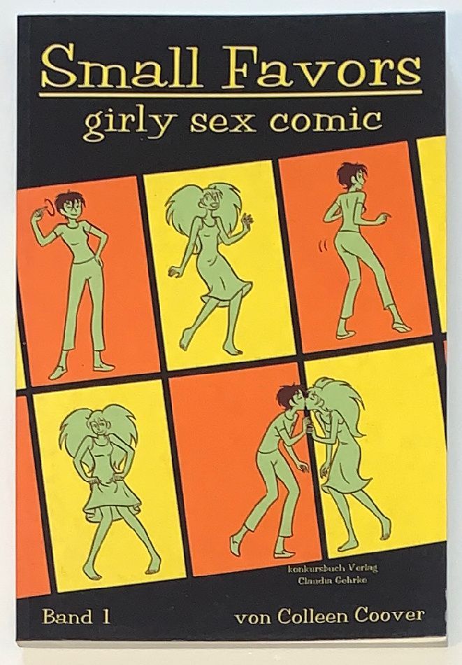 Colleen Coover: »Small Favors – Kleine Freuden 1« (Konkursbuch, 2. Auflage 2005) Z. 1+