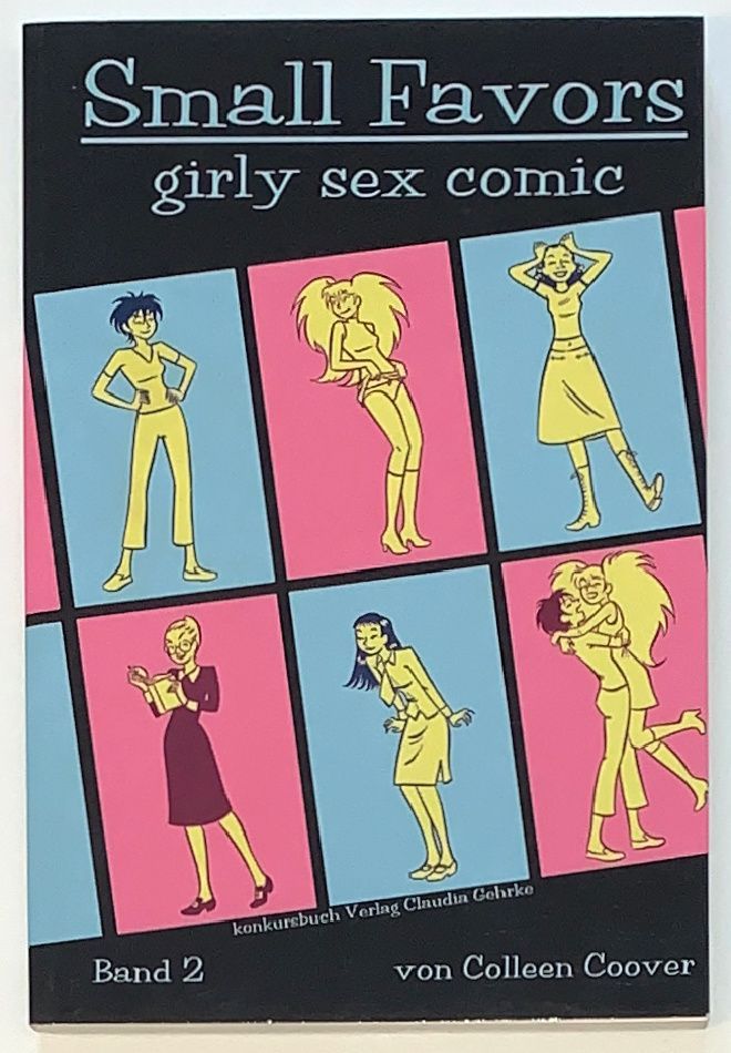 Colleen Coover: »Small Favors – Kleine Freuden 2« (Konkursbuch, 1. Auflage 2004) Z. 1+