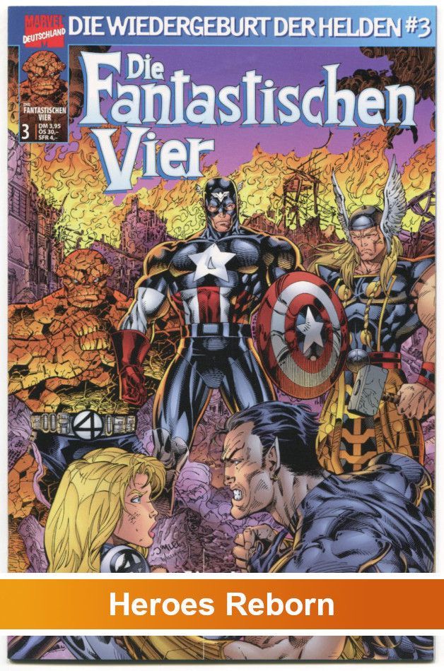 Die Fantastischen Vier 3 »Entdeckungen« (Panini 1999) Z. 1+