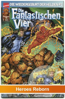 Die Fantastischen Vier 1 »Wiedergeburt« (Panini 1999) Z. 0-1