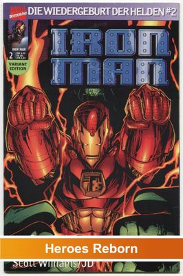 Iron Man 2 »Hulk!« (Variantcover, Panini 1999) Z. 1+