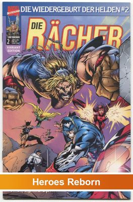 Die Rächer 2 »Fremde Mächte« (Variantcover, Panini 1999) Z. 1+