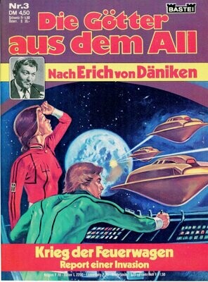 Die Götter aus dem All 3 »Krieg der Feuerwagen« (Bastei 1979) Z. 0-1 Die Götter aus dem All 3 »Krieg der Feuerwagen« (Bastei 1979) Z. 0-1